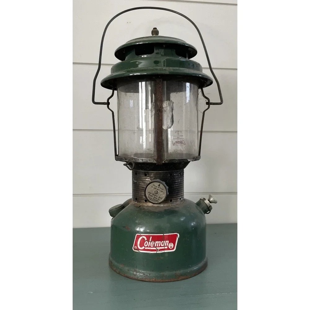 Vintage Coleman Lantern Model 220E – Dual Mantle – Made in USA 3 60
